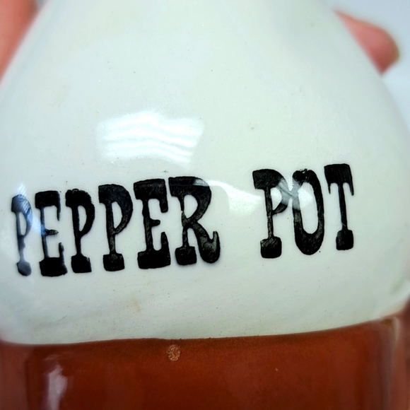 Retro Vintage "Salt Pot and Pepper Pot" shakers by NASCO Japan with original … - Picture 5 of 11